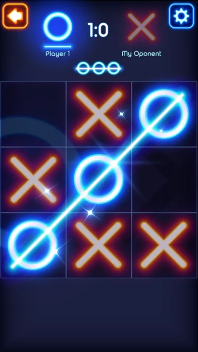 Tic Tac Toe Glow - Puzzle Game screenshot 3