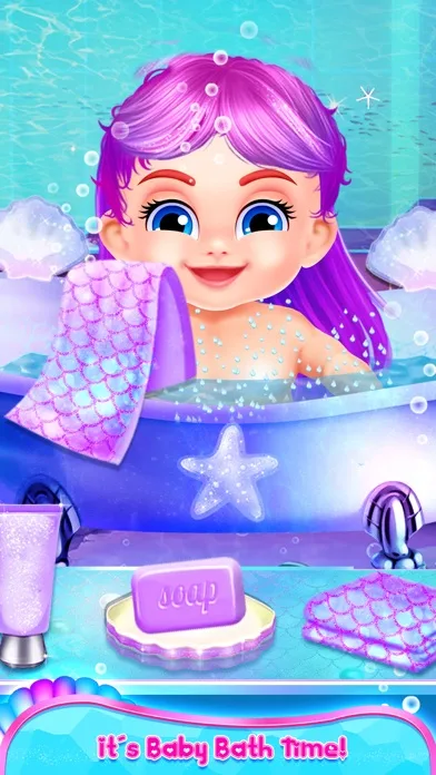 Baby Mermaid Princess Dress up screenshot 2