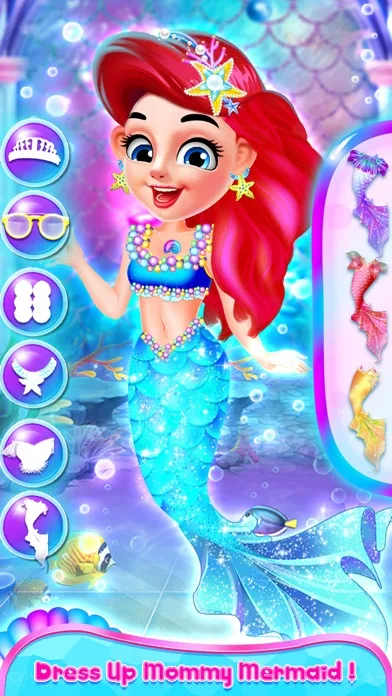 Baby Mermaid Princess Dress up screenshot 3