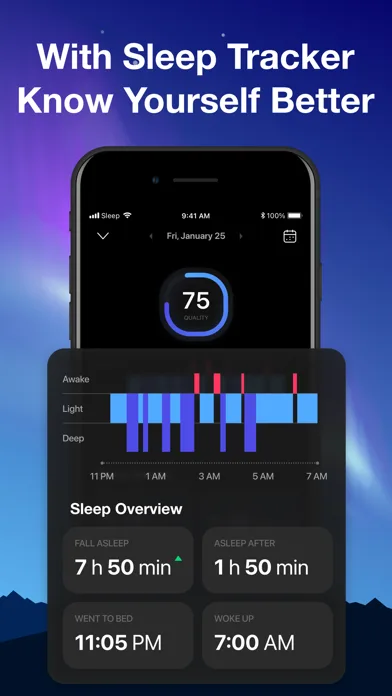 Sleep Tracker, Recorder screenshot 1