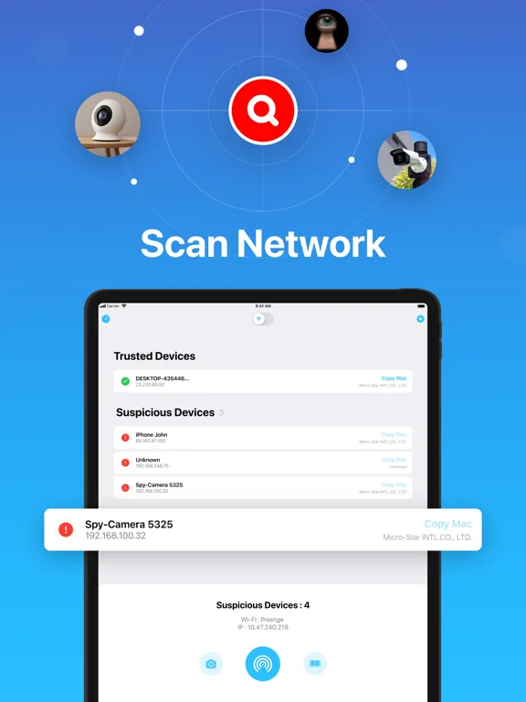 Hidden Spy Camera Finder Pro screenshot 1