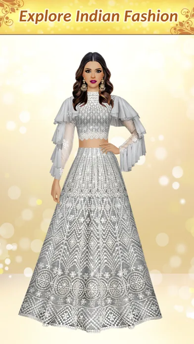 Indian Fashion Dressup Stylist screenshot 1