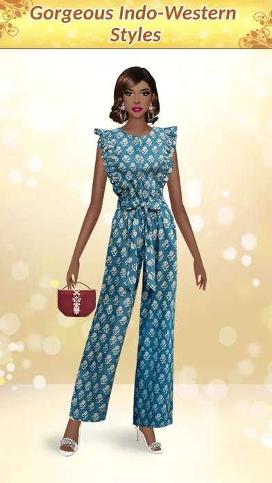 Indian Fashion Dressup Stylist screenshot 3