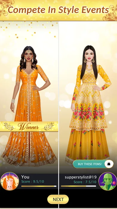 Indian Fashion Dressup Stylist screenshot 4