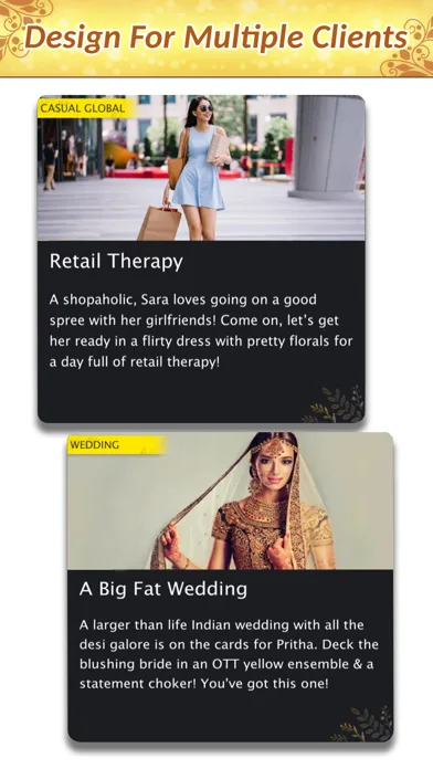 Indian Fashion Dressup Stylist screenshot 5