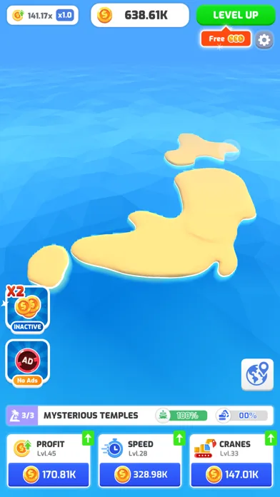 Idle Island Inc screenshot 4