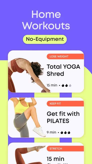 WOWBODY: Home Workout Women screenshot 1