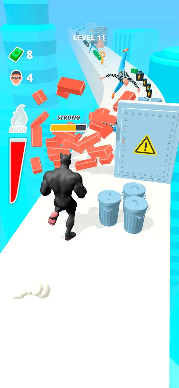 Muscle Rush - Destruction Run screenshot 4