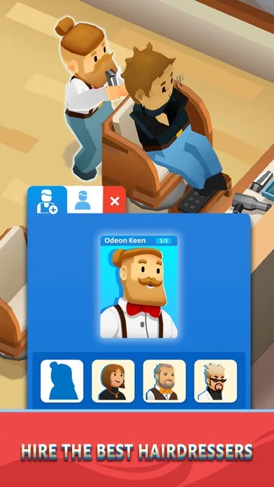 Idle Barber Shop Tycoon - Game screenshot 2