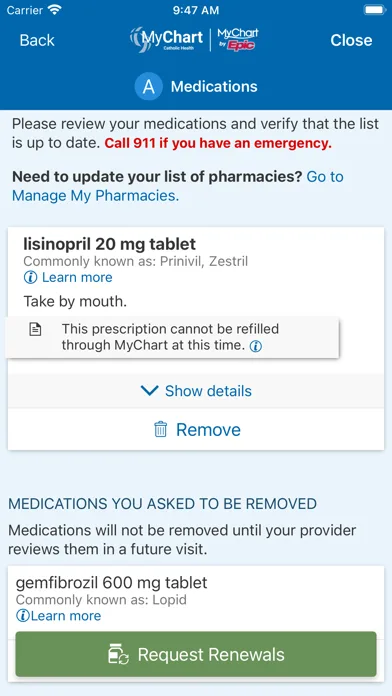 Catholic Health Buffalo screenshot 4