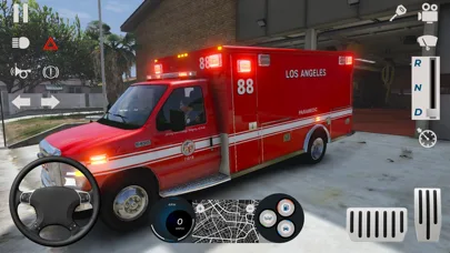 Ambulance city car simulator screenshot 1