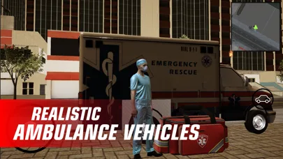 Ambulance city car simulator screenshot 3