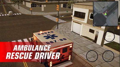 Ambulance city car simulator screenshot 5