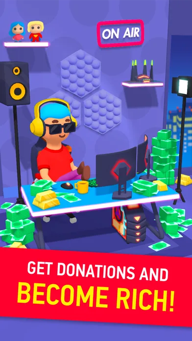 Idle Streamer — Tuber Life screenshot 2