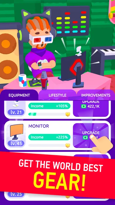 Idle Streamer — Tuber Life screenshot 4