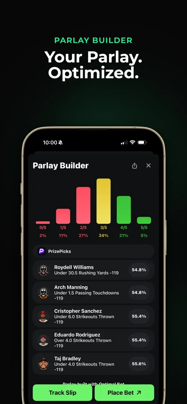 Optimal Bet: EV Sports Betting screenshot 5