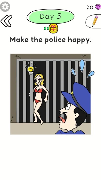 Draw Happy Police: Trivia Game screenshot 3