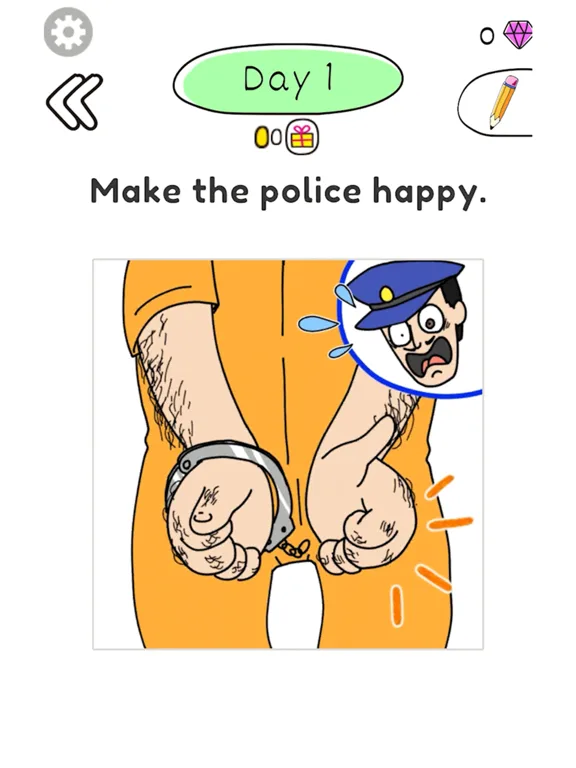 Draw Happy Police: Trivia Game screenshot 5