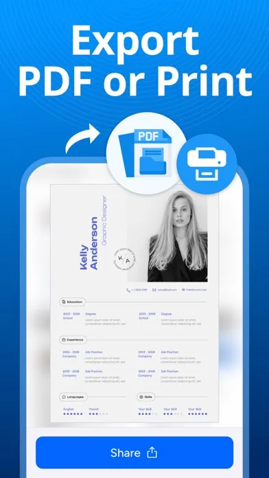 Resume Maker⁺ screenshot 5