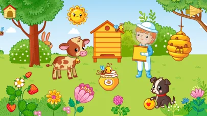 Farm animal pet games for kids screenshot 3