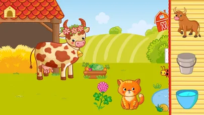 Farm animal pet games for kids screenshot 4