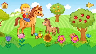 Farm animal pet games for kids screenshot 5