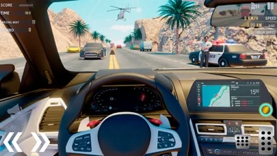 Car games highway traffic 2023 screenshot 1