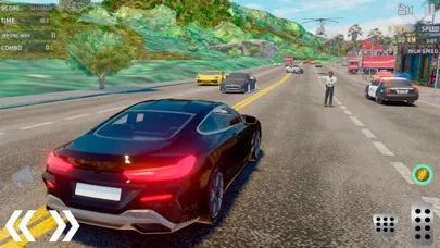 Car games highway traffic 2023 screenshot 3