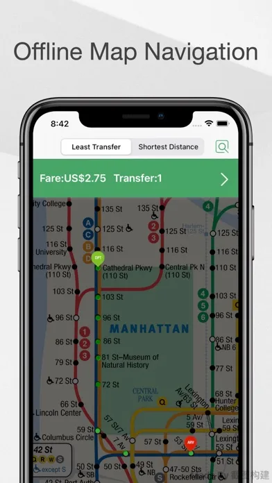 NYC Subway MTA Map screenshot 1