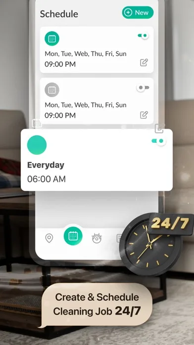 iVacuum Cleaner Robot Control screenshot 3