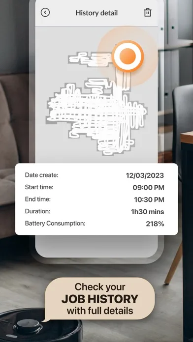 iVacuum Cleaner Robot Control screenshot 5
