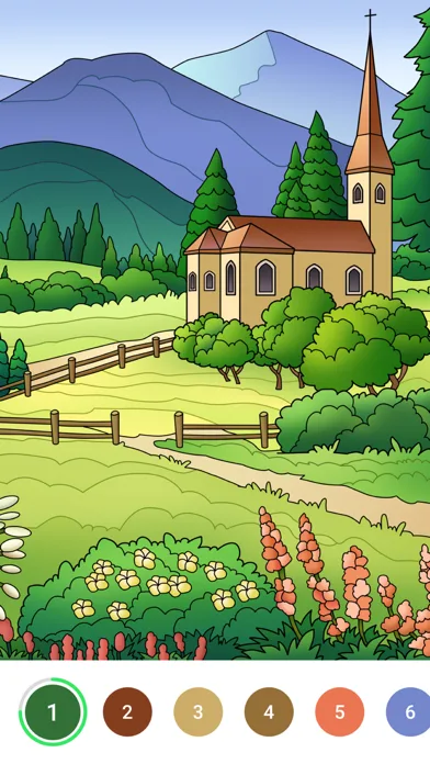 Bible Color - Paint by Number screenshot 4