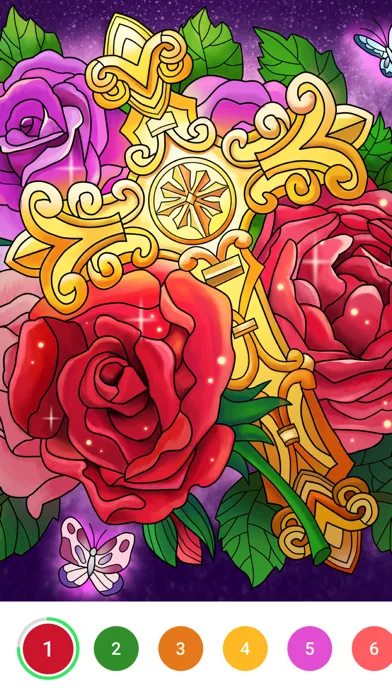 Bible Color - Paint by Number screenshot 5