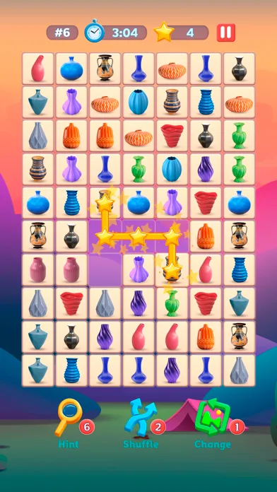 Pair Tiles: Match Puzzle 3-D screenshot 2