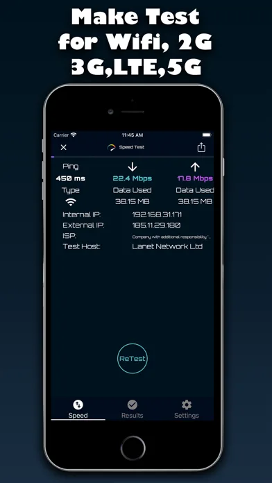 SpeedTest• screenshot 4