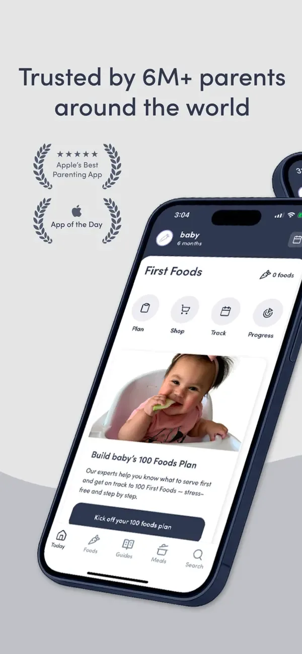 Solid Starts: Baby First Foods screenshot 1