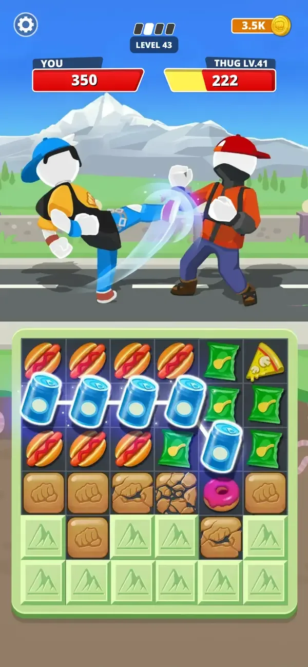 Match Hit - Puzzle Fighter screenshot 2