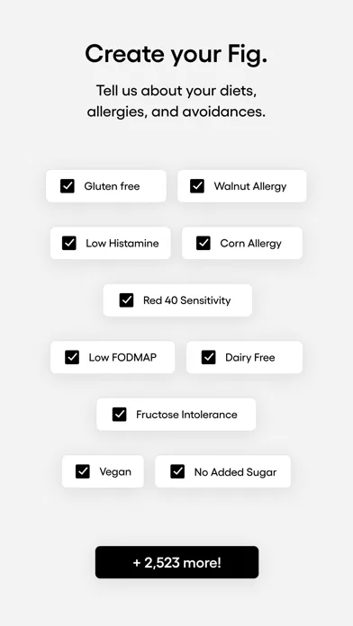 Fig: Food Scanner & Guide screenshot 2