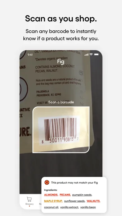 Fig: Food Scanner & Guide screenshot 5