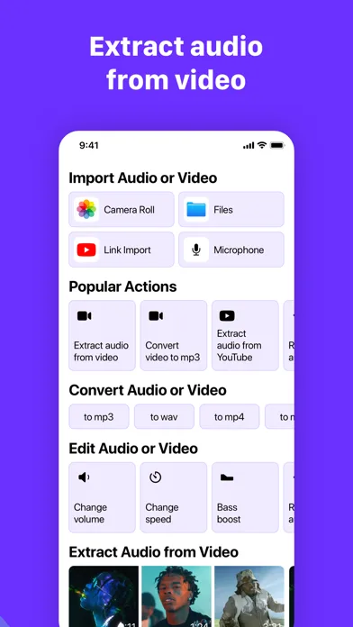 Mp3 Converter & Audio Editor screenshot 2