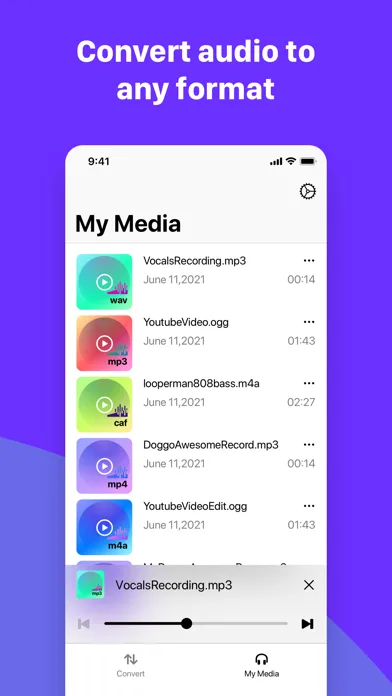 Mp3 Converter & Audio Editor screenshot 4
