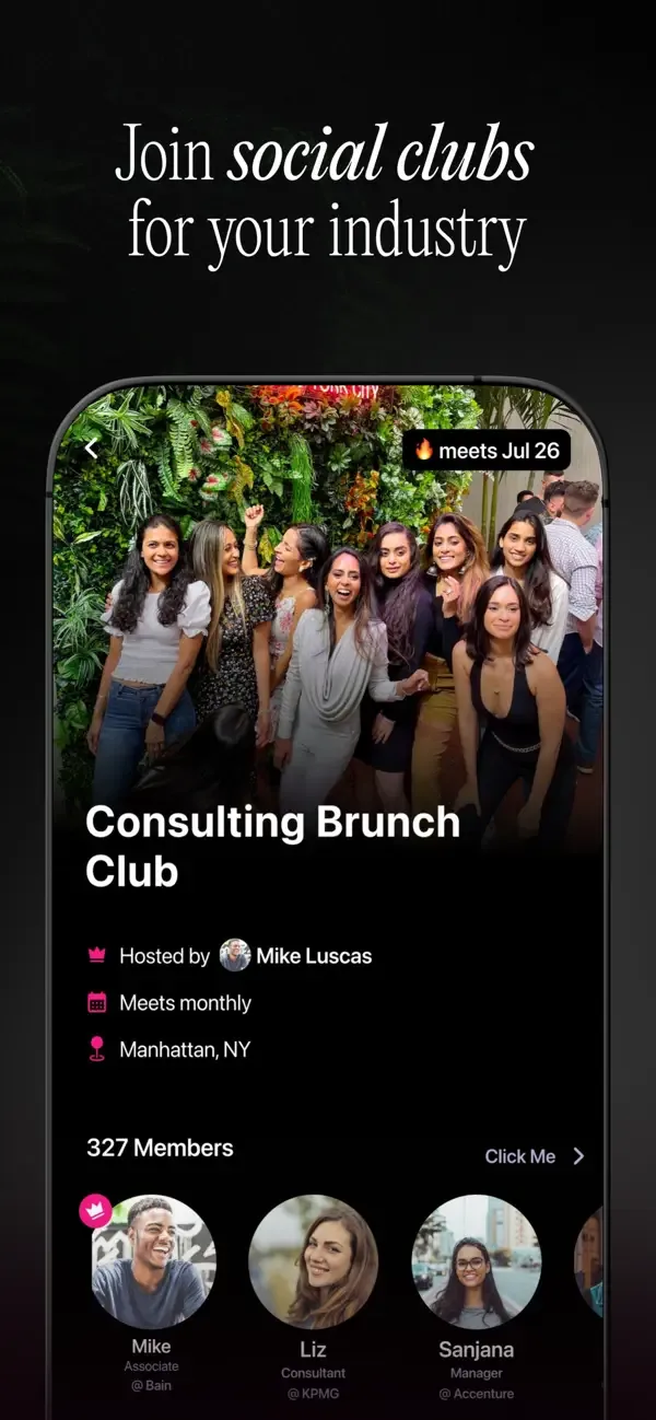 Clockout - Network Socially screenshot 3