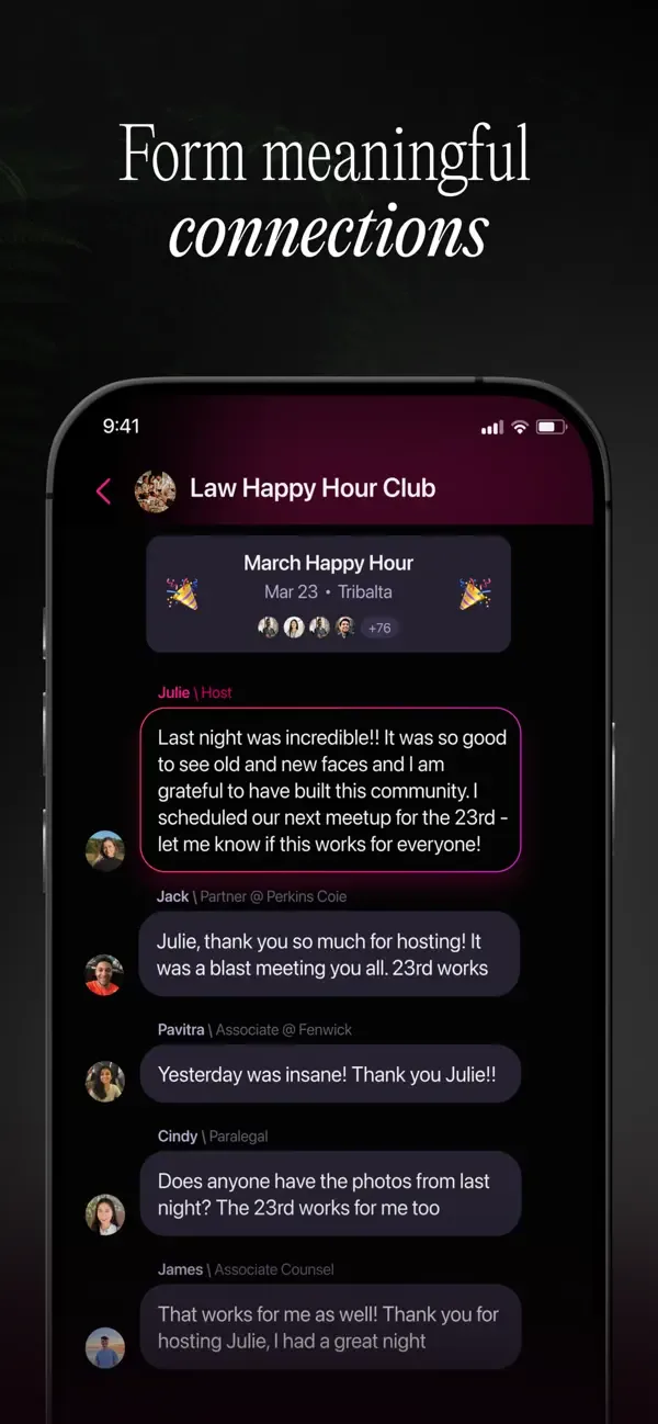 Clockout - Network Socially screenshot 5