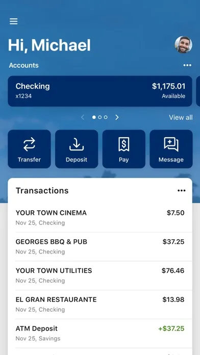 My Tri-County Bank screenshot 1