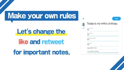 TwiNote - SNS style note screenshot 3