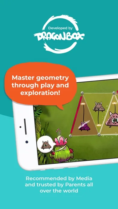 Kahoot! Geometry by DragonBox screenshot 1
