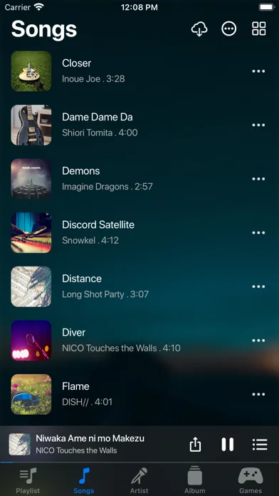 Audify Music Player screenshot 2