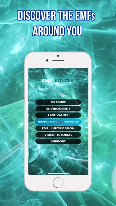 EMF Meter Scanner Detector screenshot 1