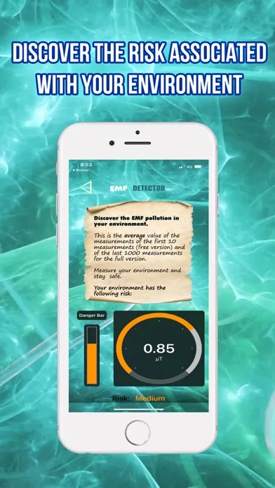 EMF Meter Scanner Detector screenshot 3