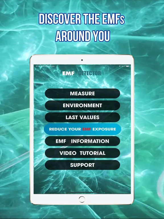 EMF Meter Scanner Detector screenshot 5